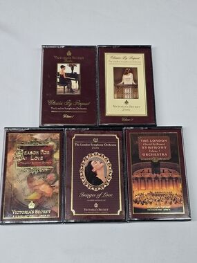 1988-1990 Victoria's Secret Classics By Request 5 Cassette Tape Set London Symph